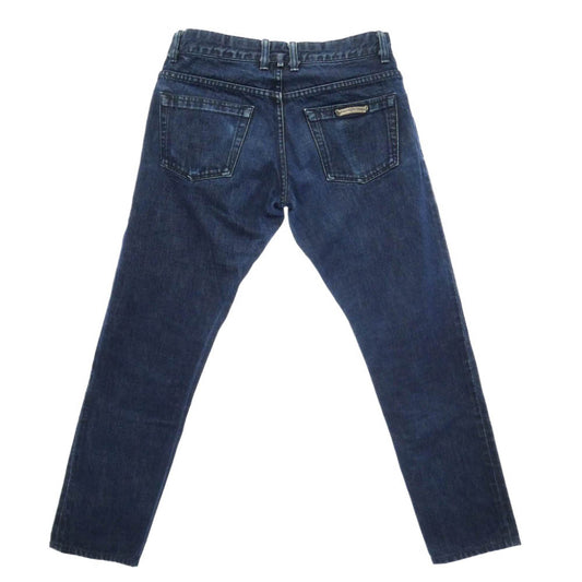 CHROME HEARTS クロムハーツ（原本無） 5PKT DENIM PANTS クロスボール ボタンフライ デニムパンツ インディゴブルー系 31【中古】