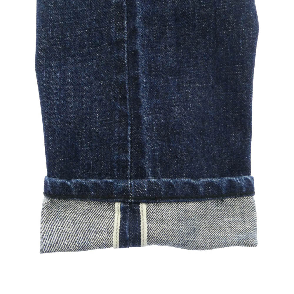CHROME HEARTS クロムハーツ（原本無） 5PKT DENIM PANTS クロスボール ボタンフライ デニムパンツ インディゴブルー系 31【中古】