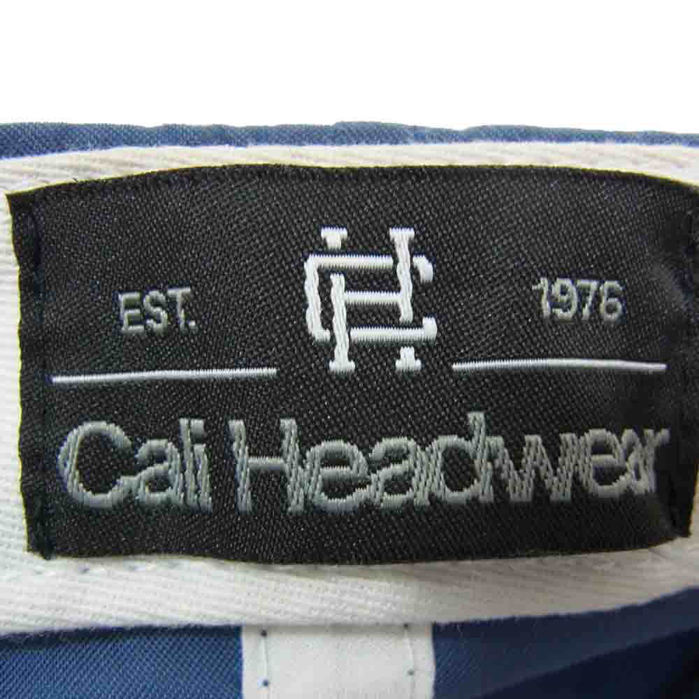 タトゥースタジオヤマダ × Cali Headwear カリヘッドウェア キャップ ブルー系【中古】
