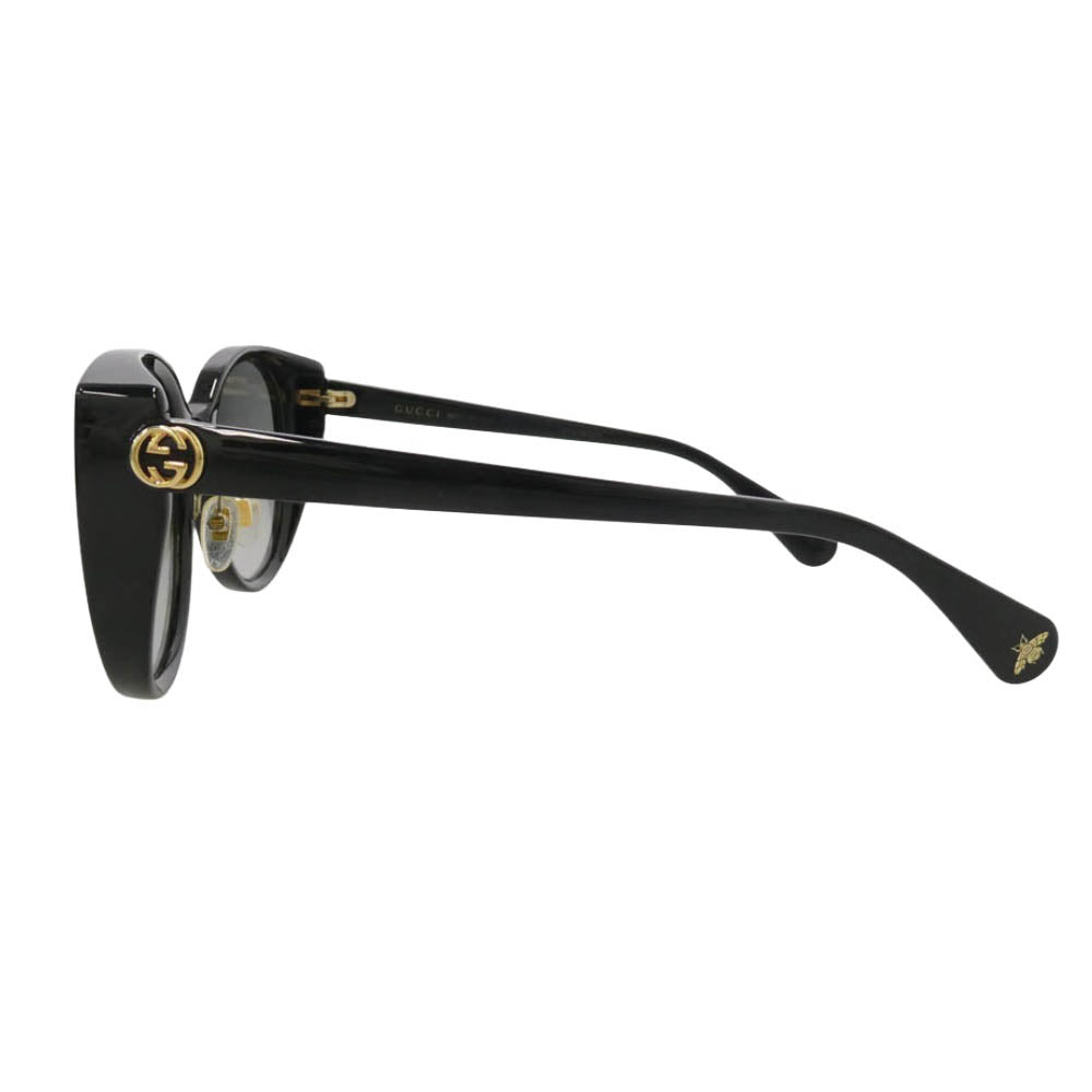 GUCCI グッチ GG0369S インターロッキングG 蜂 ビー サングラス アイウェア ブラック系 54□22-145【中古】