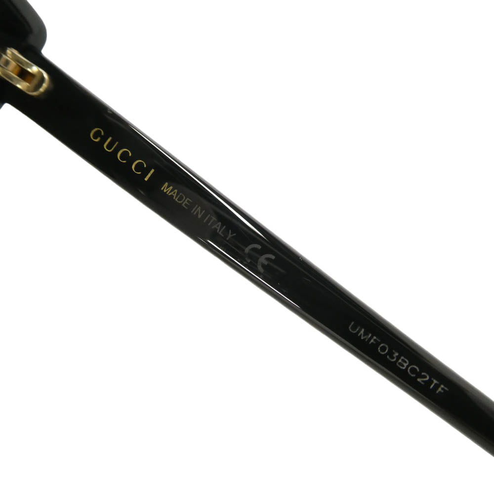 GUCCI グッチ GG0369S インターロッキングG 蜂 ビー サングラス アイウェア ブラック系 54□22-145【中古】