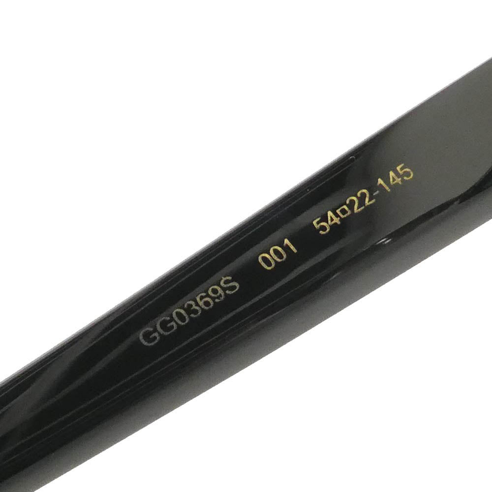 GUCCI グッチ GG0369S インターロッキングG 蜂 ビー サングラス アイウェア ブラック系 54□22-145【中古】