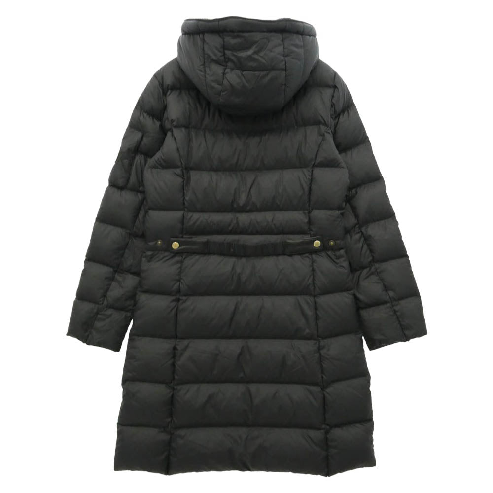 RALPH LAUREN ラルフローレン 297965059002 LAUREN RALPH LAUREN 裏地 スカーフ柄 ダウンコート ブラック系 XXS【中古】