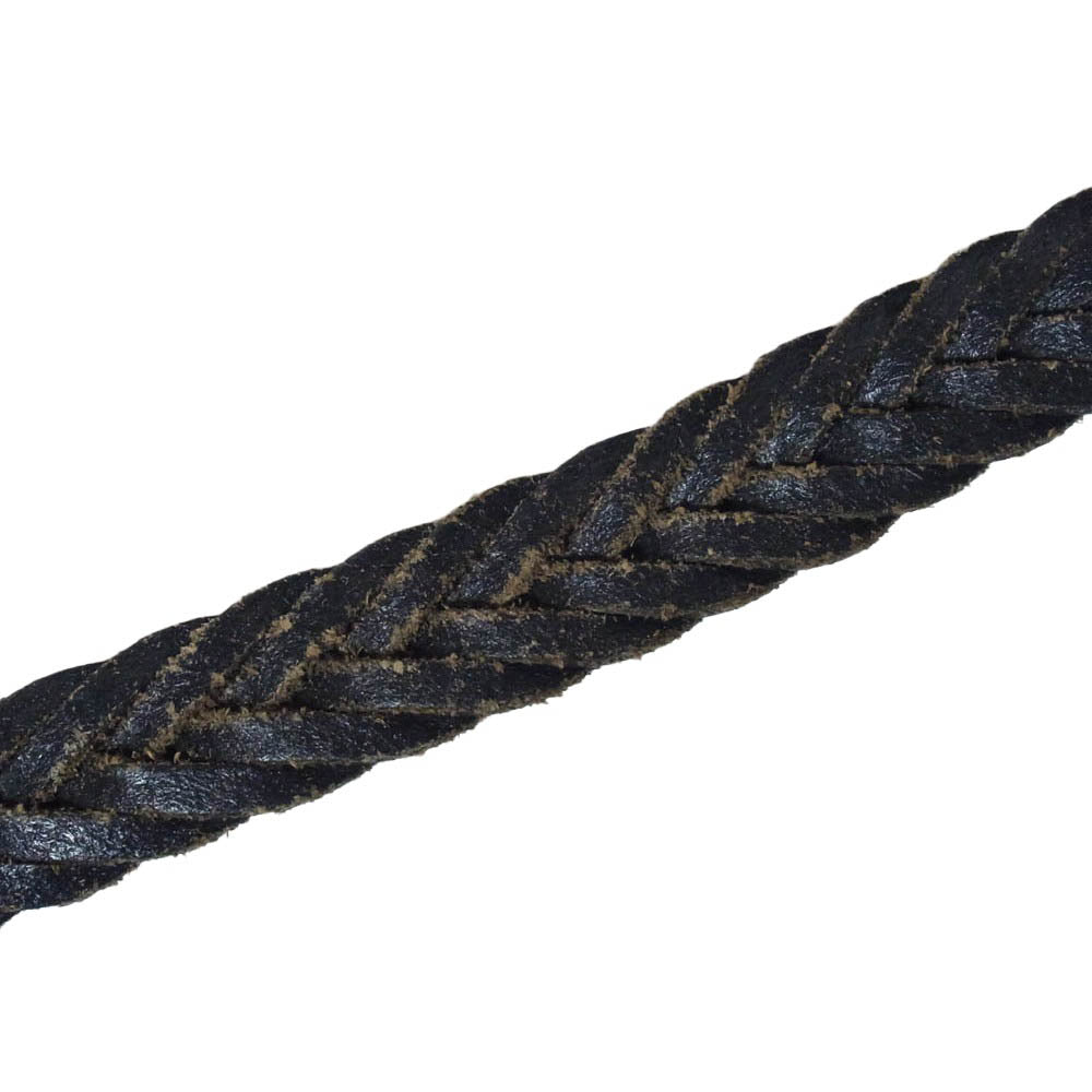 Jieda ジエダ LEATHER WESTERN BELT レザー ウエスタン ベルト ブラック系【中古】