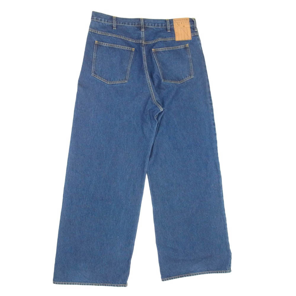 ソウシオオツキ 22AW S22AW17DNM Dokan Denim Pants ワイド ストレート デニム パンツ ブルー系 48【中古】