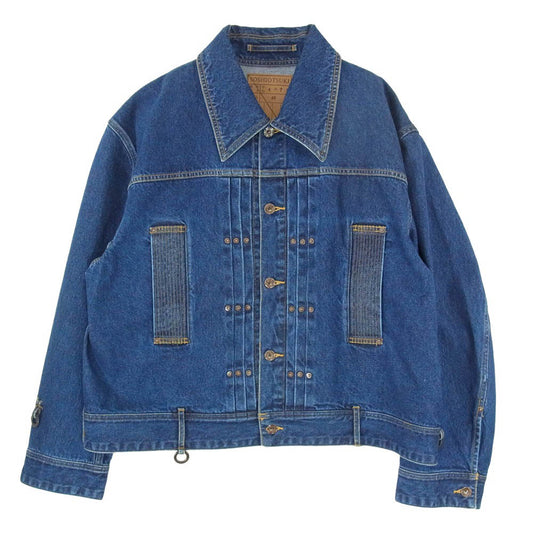ソウシオオツキ 22AW S22AW25DNM BDH Denim Jacket リベットデザイン デニム ジャケット インディゴブルー系 48【中古】
