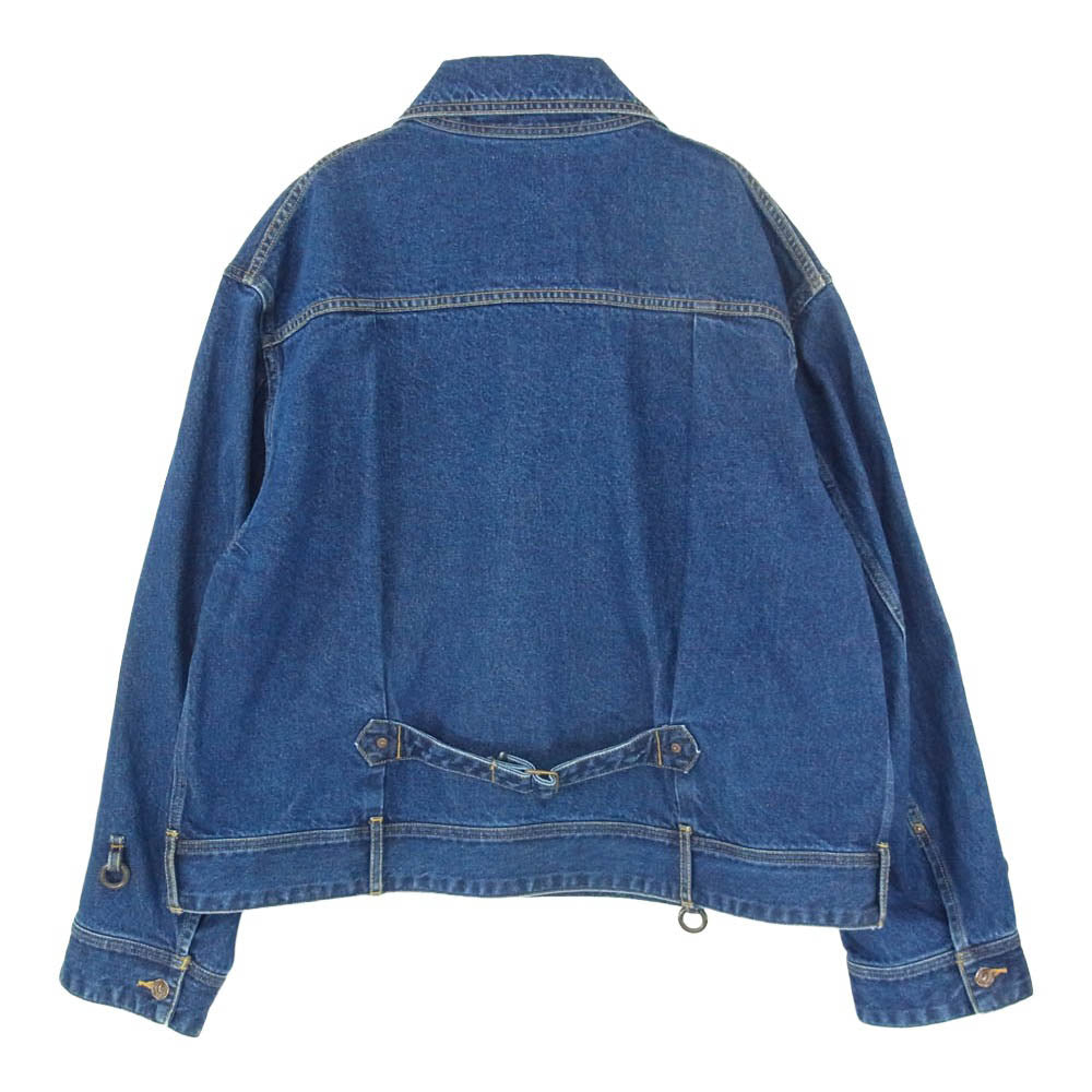 ソウシオオツキ 22AW S22AW25DNM BDH Denim Jacket リベットデザイン デニム ジャケット インディゴブルー系 48【中古】