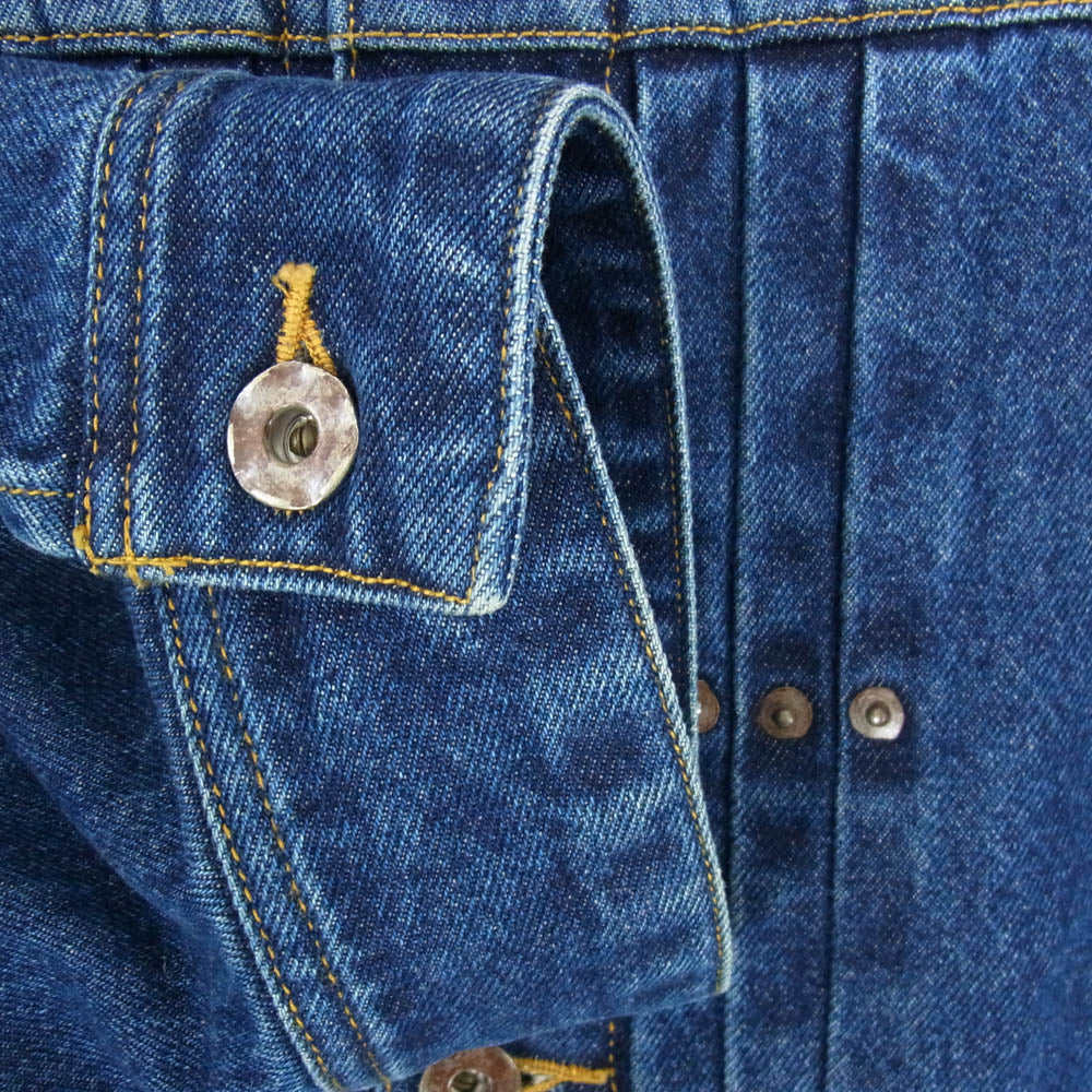 ソウシオオツキ 22AW S22AW25DNM BDH Denim Jacket リベットデザイン デニム ジャケット インディゴブルー系 48【中古】