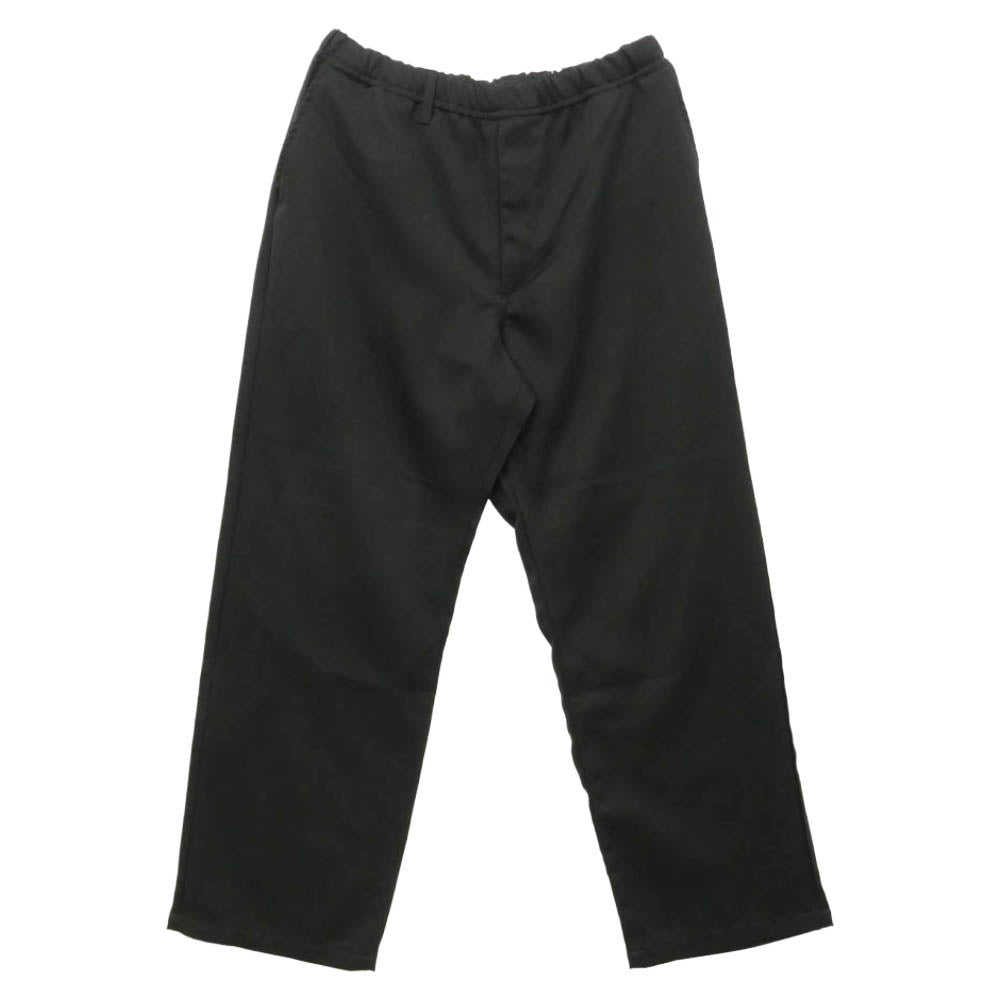 CALEE キャリー CL-26AWPT002 MELANGE TWILL EASY SLACKS イージー スラックス パンツ 日本製 ブラック系 XL【中古】