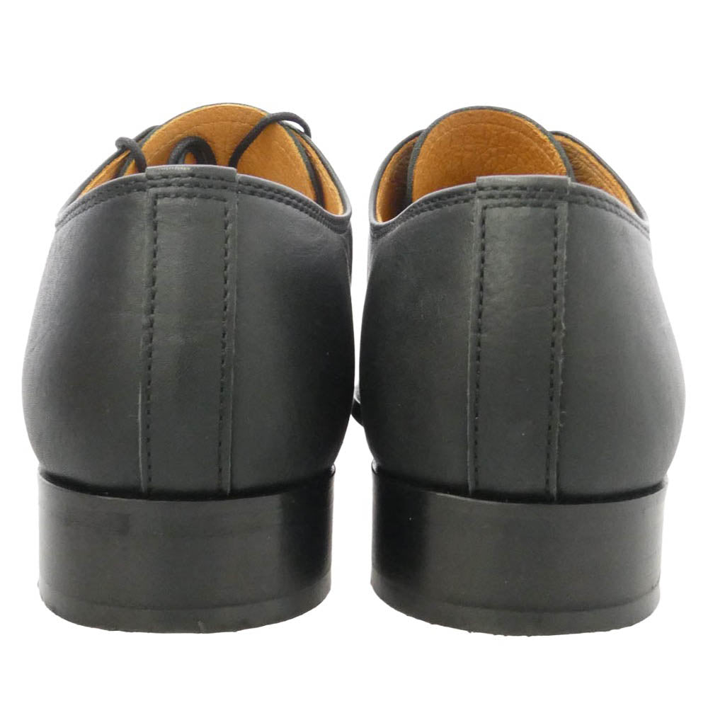 アルコレッタパドローネ AP8759-2001-24A EX DERBY PLAIN TOE SHOES ダービー プレーントゥ レザー シューズ ブラック系 40【中古】