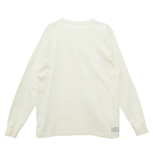 uniform experiment ユニフォームエクスペリメント FRAGMENT DESIGN フラグメントデザイン 20AW UE-202065 L/S WIDE MIL TEE ホワイト系 2【中古】