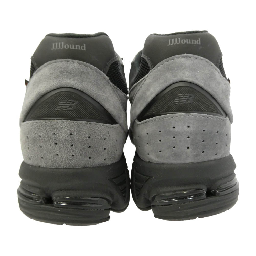 NEW BALANCE ニューバランス フェイクバスターズ鑑定済 ×JJJJound ジョウンド 2002R GORE-TEX ゴアテックス スニーカー ブラック系 グレー系 28.5cm【極上美品】【中古】