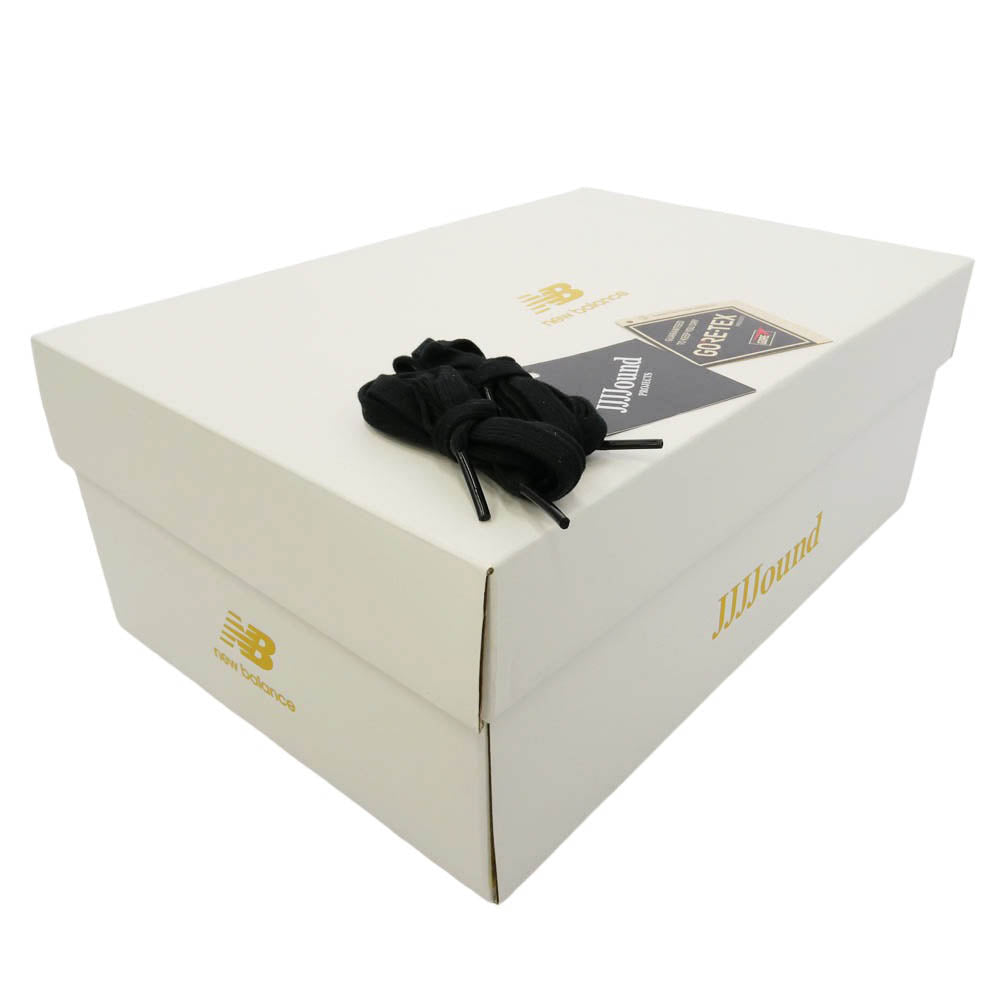 NEW BALANCE ニューバランス フェイクバスターズ鑑定済 ×JJJJound ジョウンド 2002R GORE-TEX ゴアテックス スニーカー ブラック系 グレー系 28.5cm【極上美品】【中古】