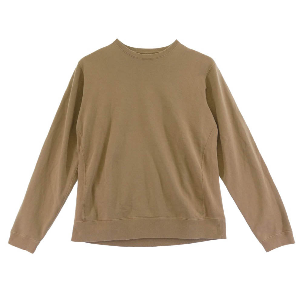 nonnative ノンネイティブ 19SS NN-C3503 COACH CREW PULLOVER COTTON SWEAT OVERDYED オーバーダイ加工 クルース ウェット ライトブラウン系 4【中古】