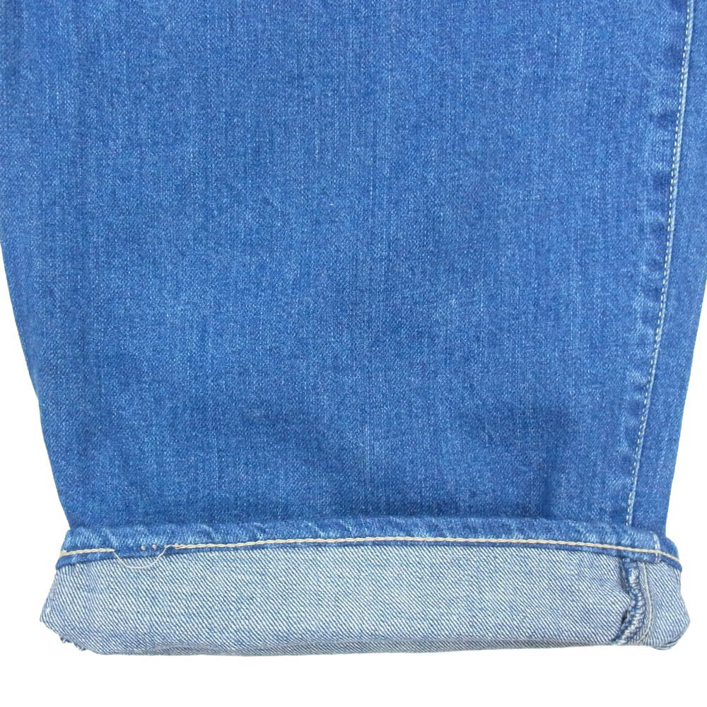 WTAPS ダブルタップス 22AW 222WVDT-PTM08 BLUES STRAIGHT TROUSERS INDIGO ストレート デニム パンツ ジーンズ インディゴブルー系 X 04【中古】