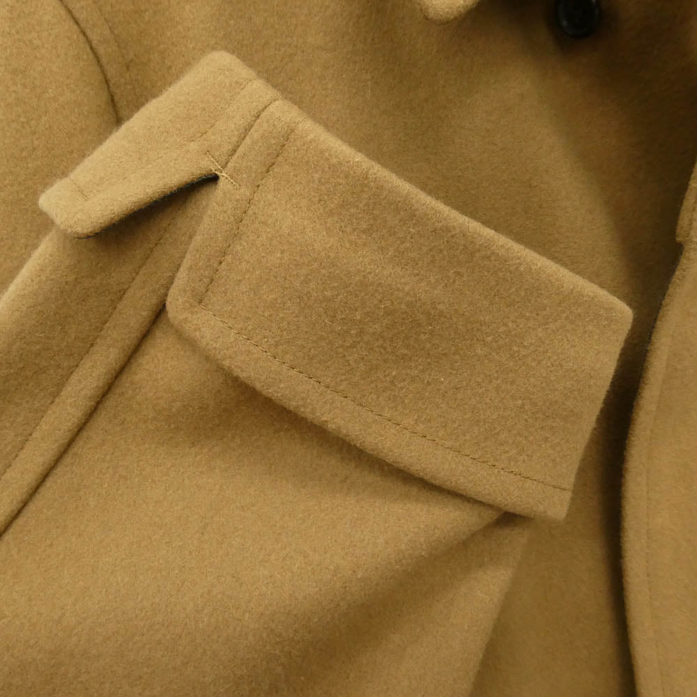 GRAPHPAPER グラフペーパー GM184-10511B Cashmere Long Coat ウール カシミヤ混 ロング コート ベージュ系 2【中古】