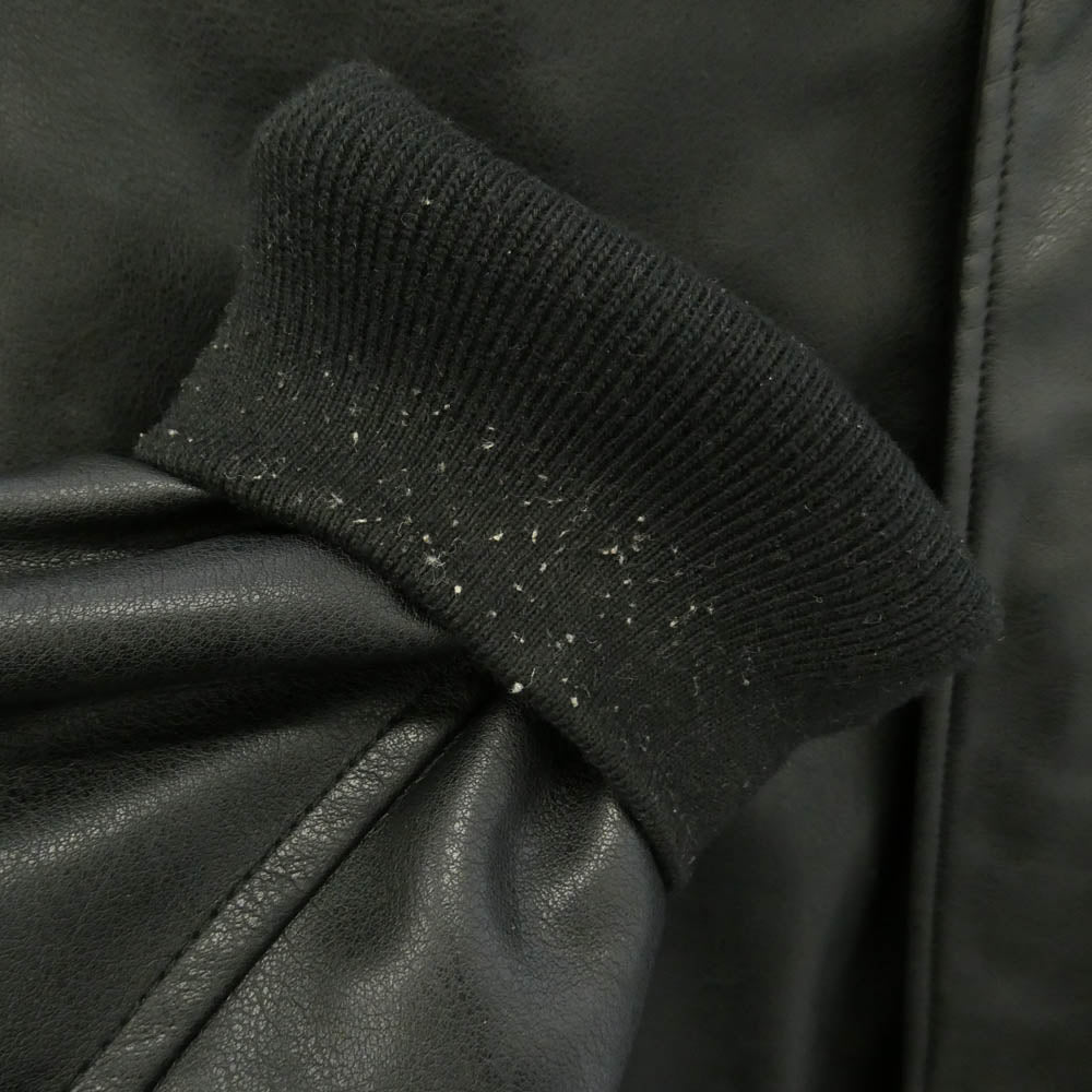FAT エフエーティー F32220-JK10-AB F.A.T. QUEENS JACKET クイーンズ ジャケット フェイクレザージャケット ブラック系 FAT【中古】