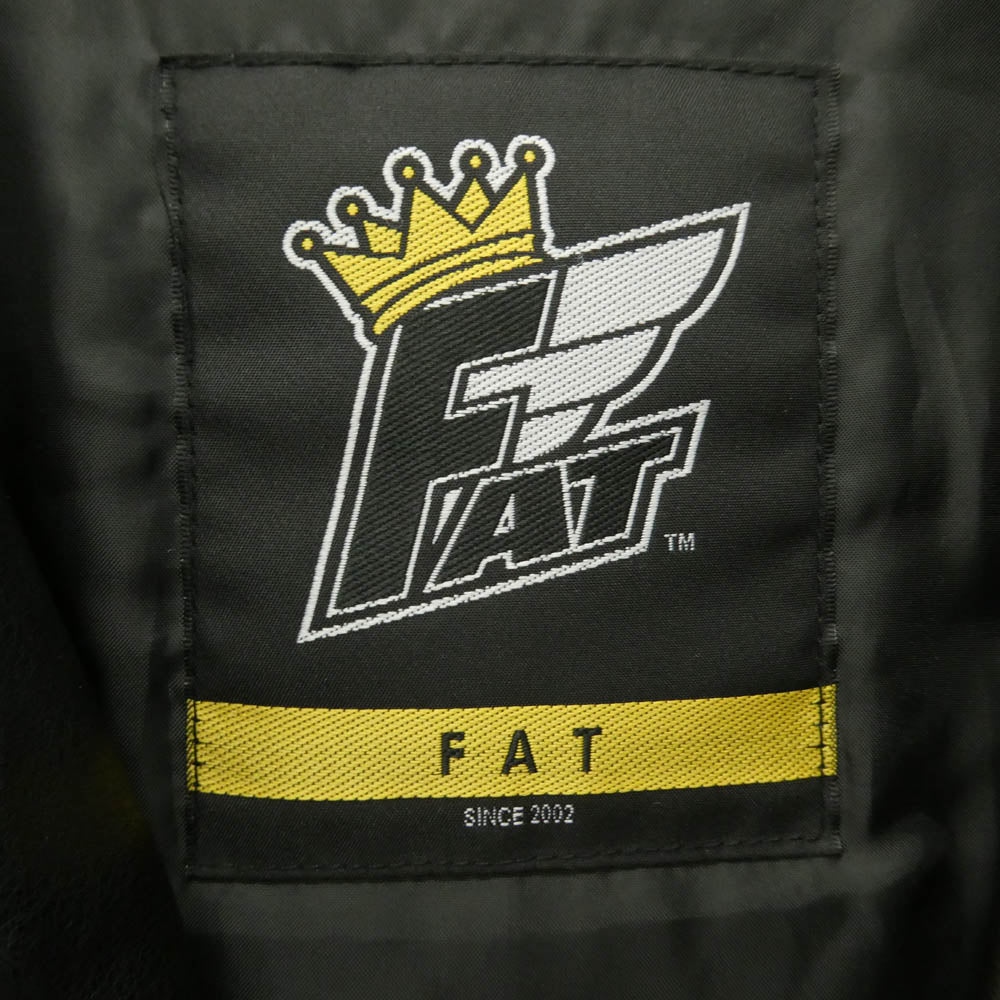 FAT エフエーティー F32220-JK10-AB F.A.T. QUEENS JACKET クイーンズ ジャケット フェイクレザージャケット ブラック系 FAT【中古】