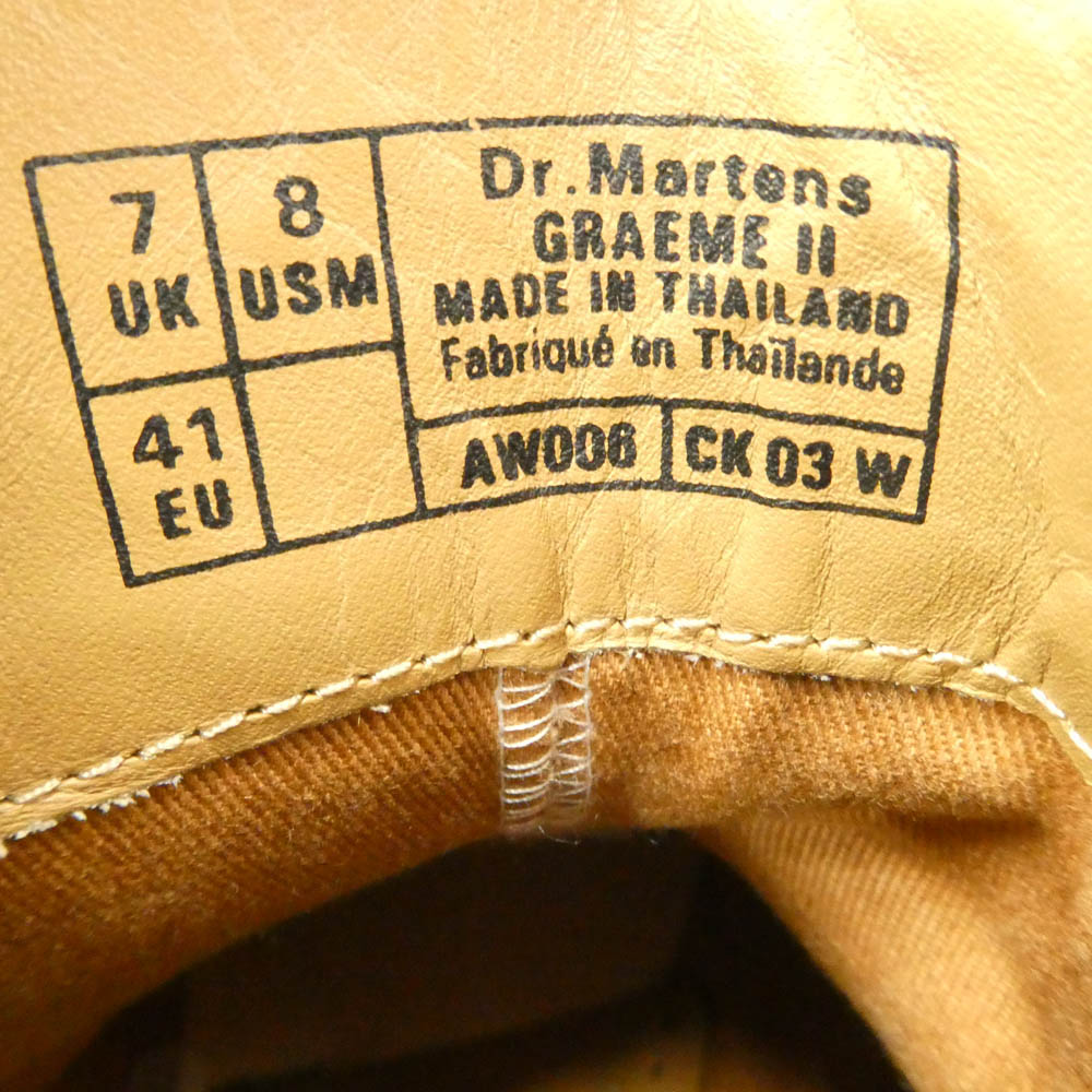 Dr.Martens ドクターマーチン 25031001 KENSINGTON GRAEME II CHELSEA BOOT ケンジントン サイドゴア ブーツ ブラック系 US8【中古】