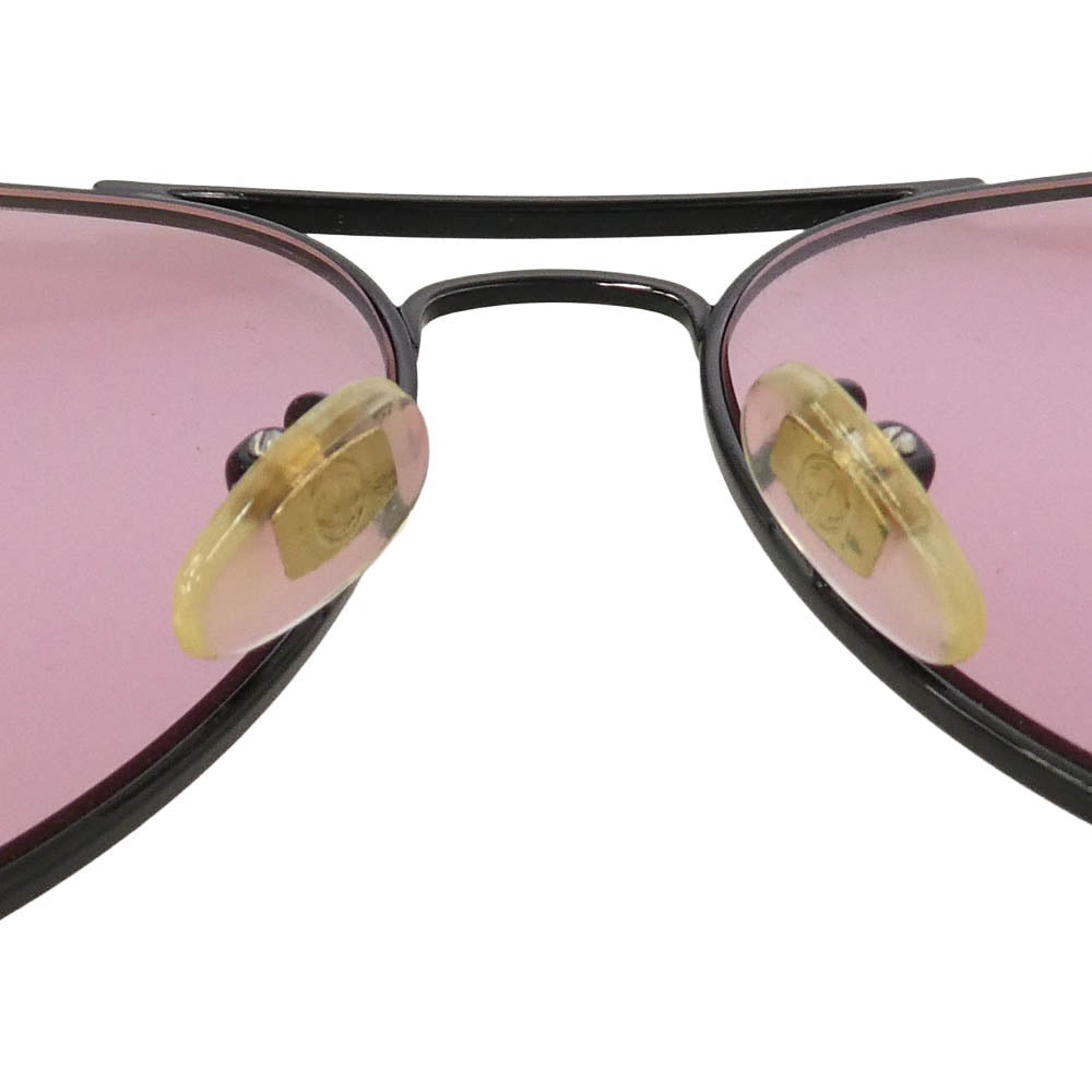 GUCCI グッチ GG0515S ティアドロップ アビエーター ピンクレンズ サングラス アイウェア ピンク系 ブラック系 60□14-145【中古】