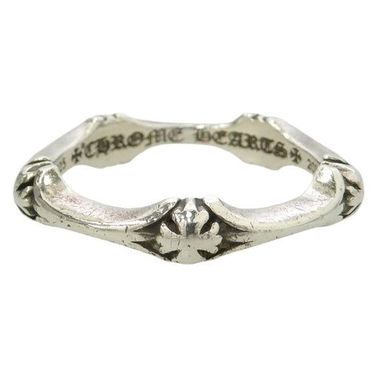 CHROME HEARTS クロムハーツ（原本無） PLUS AND BONE RING プラスアンドボーン リング シルバー系 21.5号【中古】
