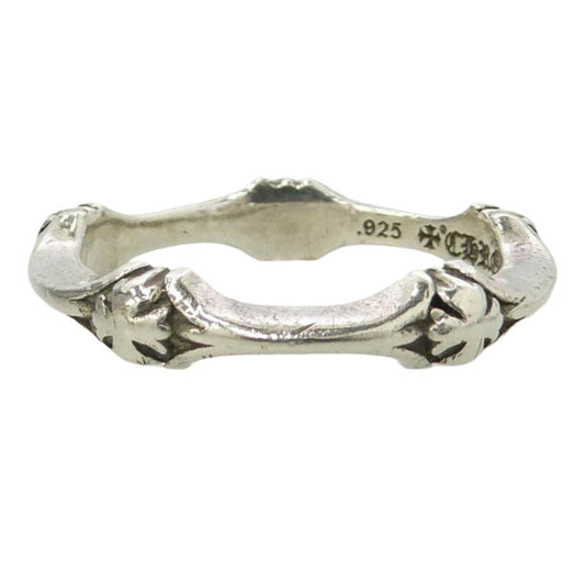 CHROME HEARTS クロムハーツ（原本無） PLUS AND BONE RING プラスアンドボーン リング シルバー系 21.5号【中古】