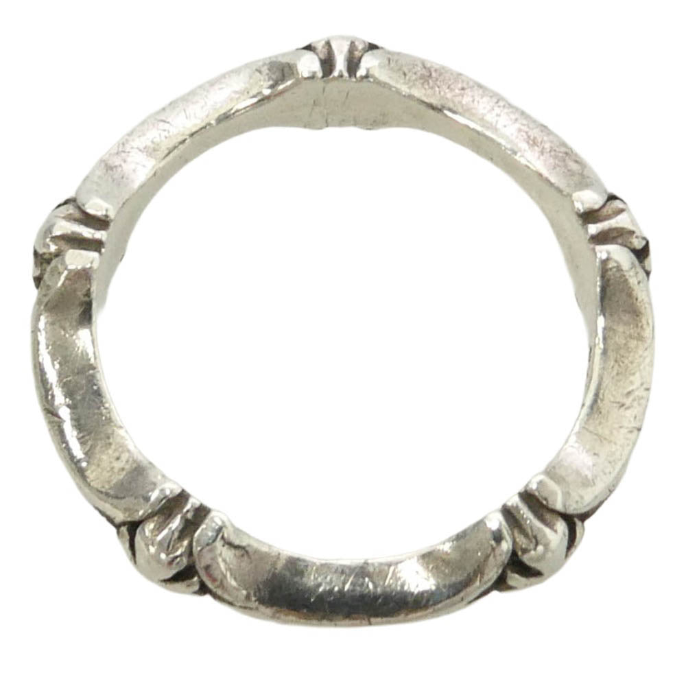 CHROME HEARTS クロムハーツ（原本無） PLUS AND BONE RING プラスアンドボーン リング シルバー系 21.5号【中古】