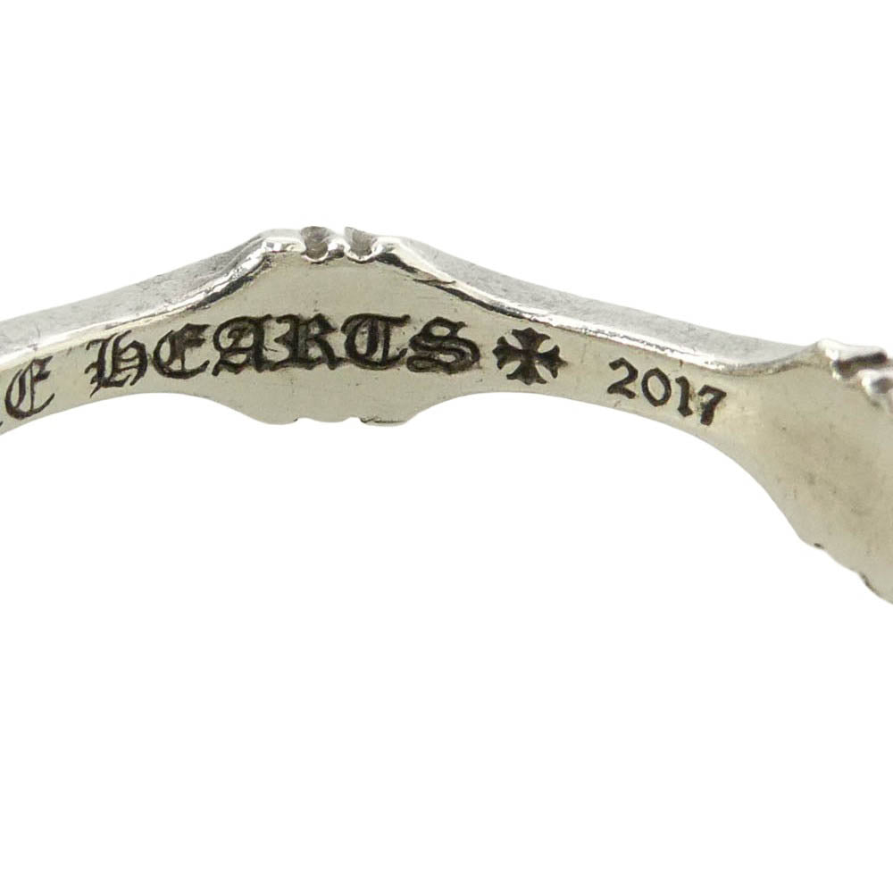 CHROME HEARTS クロムハーツ（原本無） PLUS AND BONE RING プラスアンドボーン リング シルバー系 21.5号【中古】
