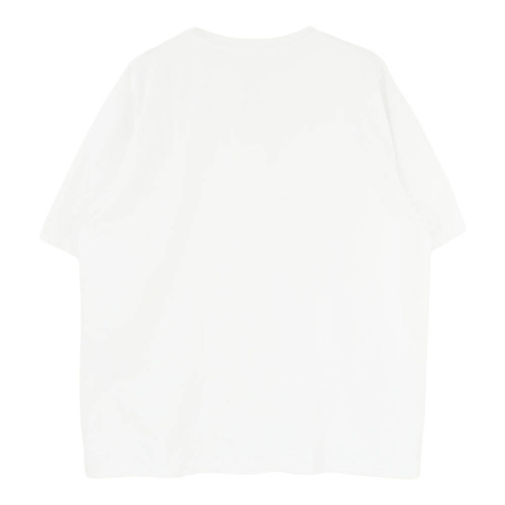 GRAPHPAPER グラフペーパー クルーネック 丸首 ショートスリーブ 無地 半袖 Tシャツ ホワイト系 3【中古】
