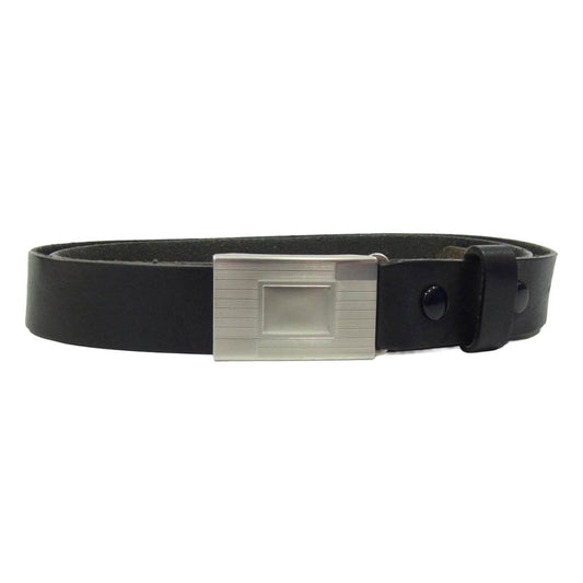 タイガタカハシ T.T LOT.003 HICKOK BELT ヒコック カウハイド レザー ベルト ブラック系【中古】