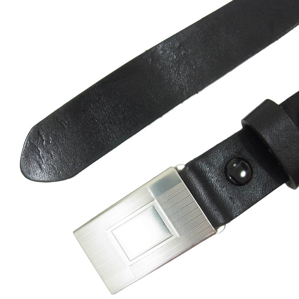 タイガタカハシ T.T LOT.003 HICKOK BELT ヒコック カウハイド レザー ベルト ブラック系【中古】