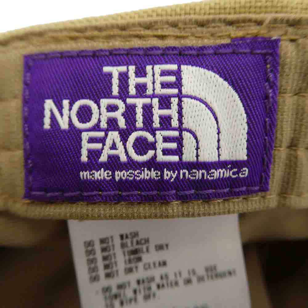THE NORTH FACE ノースフェイス PURPLE LABEL 65/35 Duck Field Cap パープルレーベル ダック フィールド キャップ ベージュ系【中古】