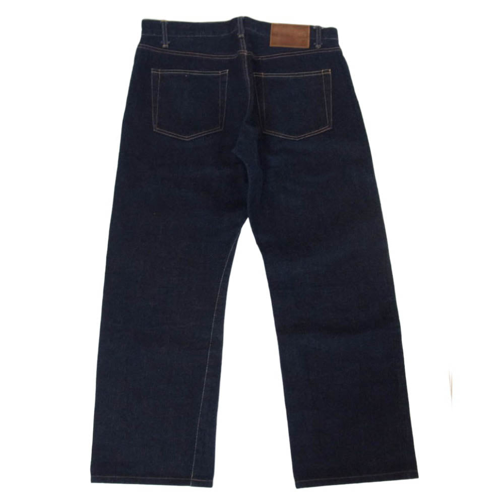 FUJITO フジト WISTERIA ボタンフライ ストレート デニム パンツ 日本製 インディゴブルー系 36【中古】