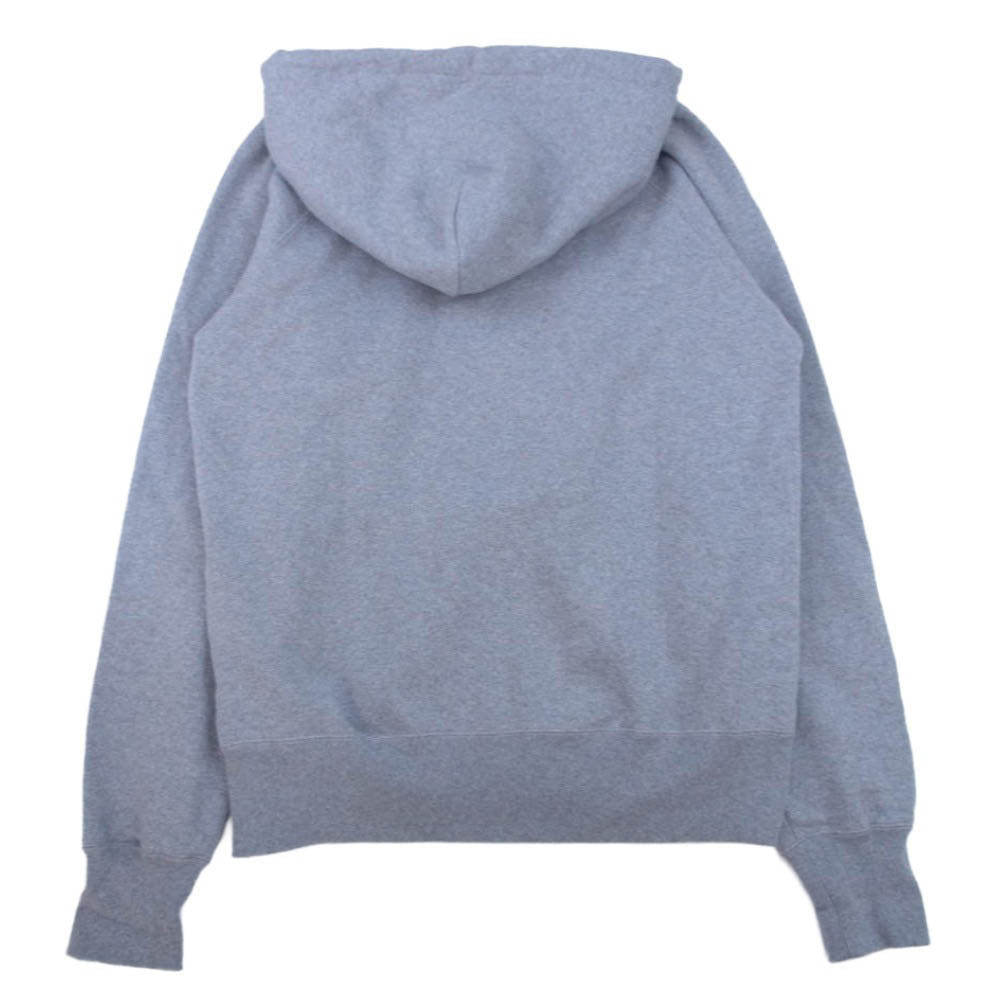 The REAL McCOY'S ザリアルマッコイズ BALL PARK F/Z HOODED SWEATSHIRT ジップ アップ スウェットシャツ パーカー グレー系 XL【中古】