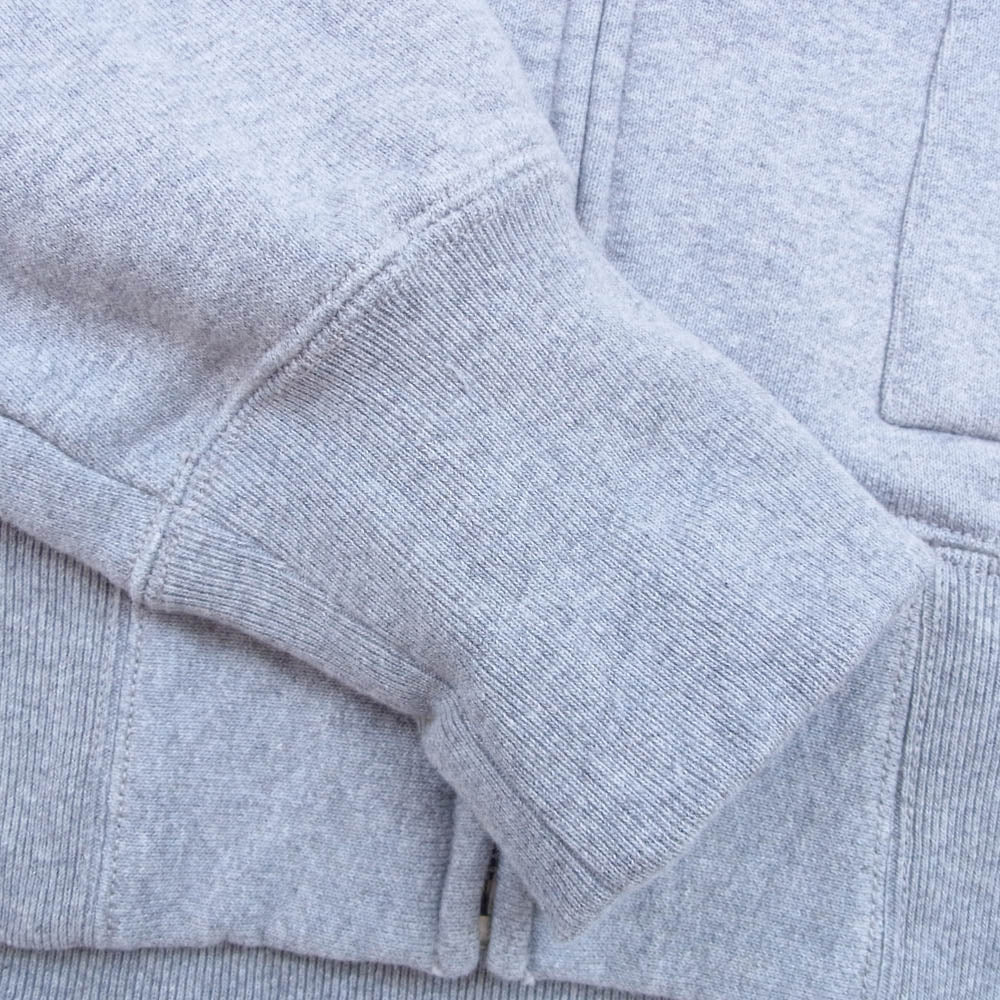 The REAL McCOY'S ザリアルマッコイズ BALL PARK F/Z HOODED SWEATSHIRT ジップ アップ スウェットシャツ パーカー グレー系 XL【中古】