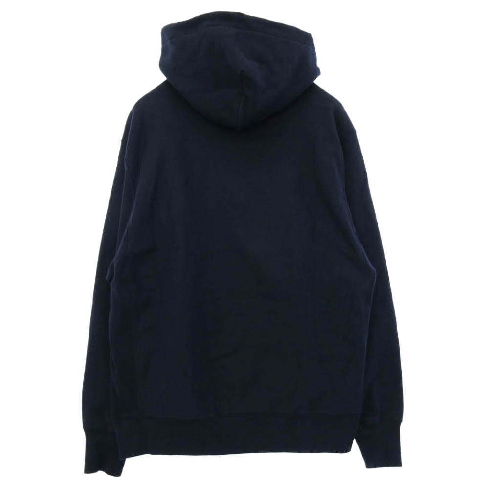 Champion チャンピオン CS3051 Reverse Weave USNA Hoodie Sweatshirt リバースウィーブ フーディー プルオーバー パーカー ネイビー系 XXL【中古】