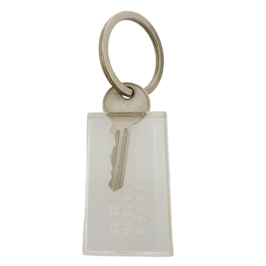 MAISON MARGIELA メゾンマルジェラ アクリル カレンダー キーホルダー キーリング クリア系【中古】