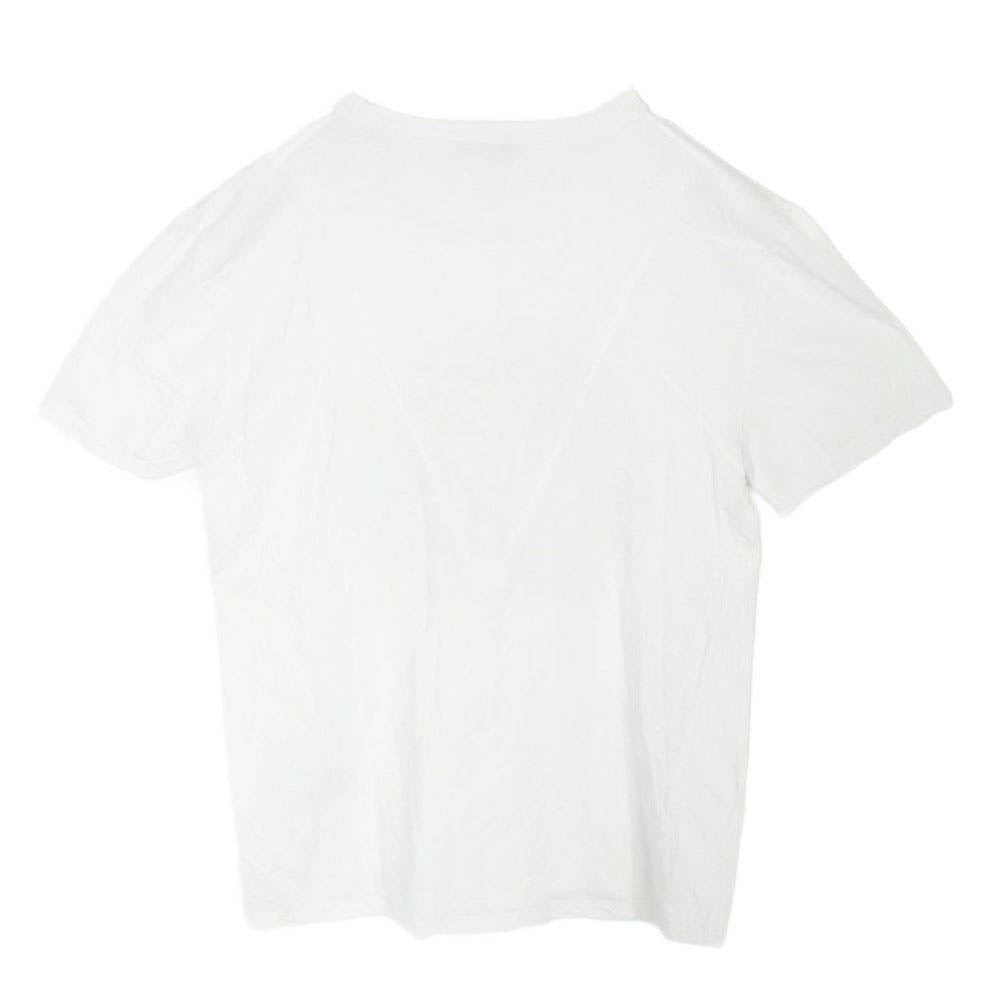 DIOR HOMME ディオールオム 05AW 5WH3060505 Hedi Slimane archive 05AW エディ期 ピーコック プリント 半袖 Tシャツ ホワイト系 L【中古】