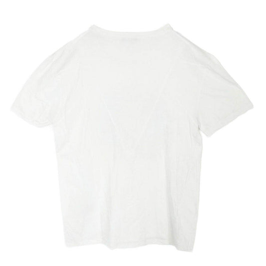 DIOR HOMME ディオールオム 05AW 5WH3060505 Hedi Slimane archive 05AW エディ期 ピーコック プリント 半袖 Tシャツ ホワイト系 L【中古】
