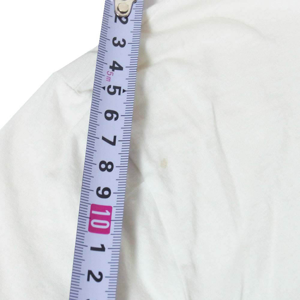 DIOR HOMME ディオールオム 05AW 5WH3060505 Hedi Slimane archive 05AW エディ期 ピーコック プリント 半袖 Tシャツ ホワイト系 L【中古】