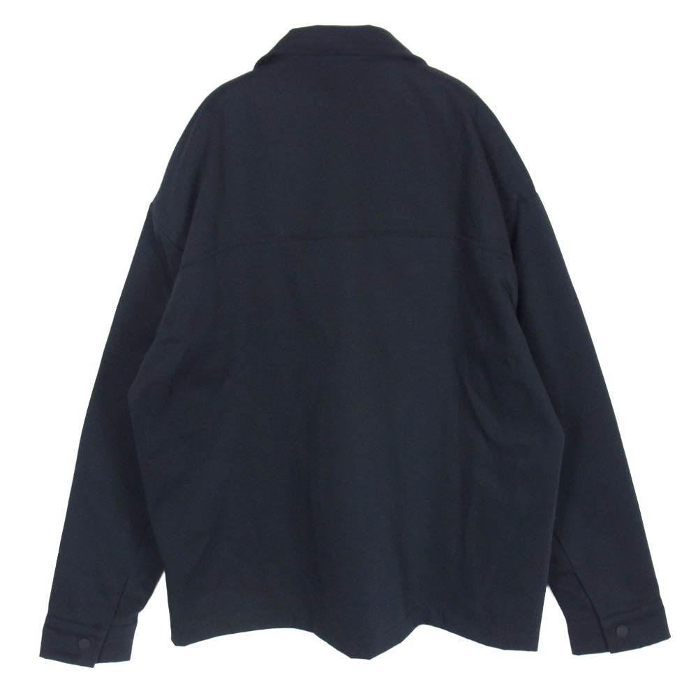 adidas アディダス HC4540 ADICOLOR TREFOIL TWILL BLOUSON トレフォイル ツイル ジップアップ ブルゾン ジャケット ブラック系 L【中古】