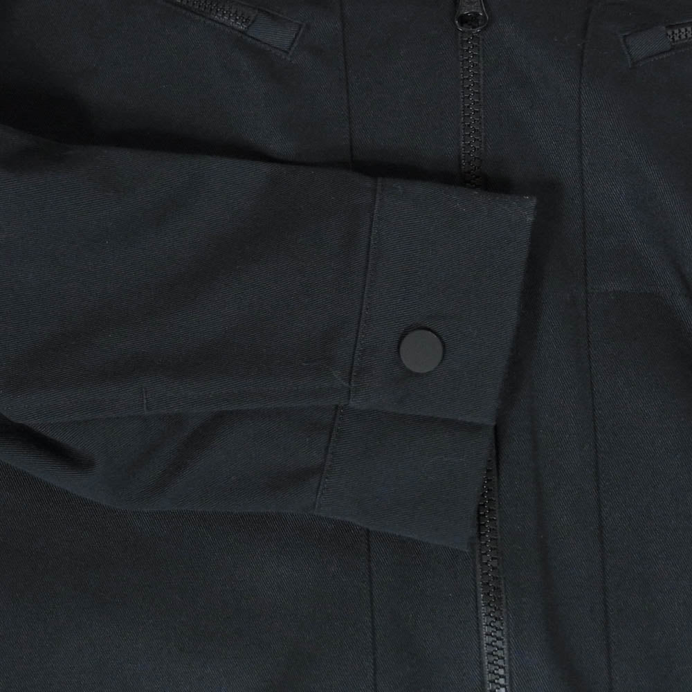 adidas アディダス HC4540 ADICOLOR TREFOIL TWILL BLOUSON トレフォイル ツイル ジップアップ ブルゾン ジャケット ブラック系 L【中古】