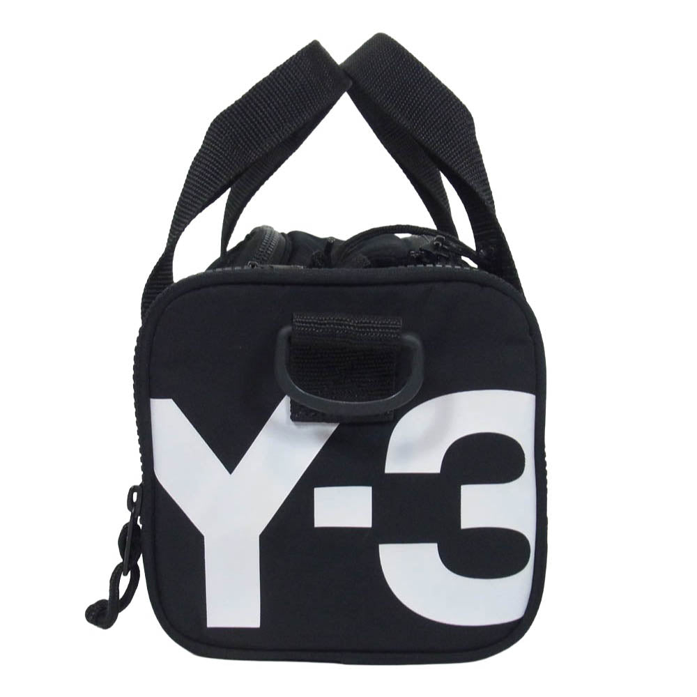 Y-3 Yohji Yamamoto ワイスリー ヨウジヤマモト DQ0638 MINI BAG 2WAY ロゴ ミニバッグ ハンドバッグ ショルダーバッグ カメラバッグ ブラック系【中古】