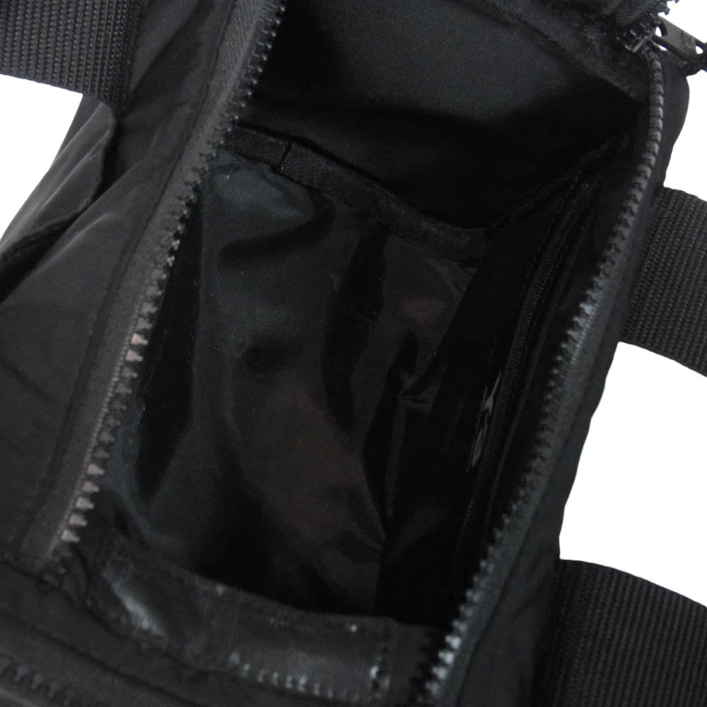 Y-3 Yohji Yamamoto ワイスリー ヨウジヤマモト DQ0638 MINI BAG 2WAY ロゴ ミニバッグ ハンドバッグ ショルダーバッグ カメラバッグ ブラック系【中古】