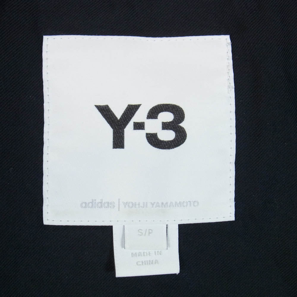 Y-3 Yohji Yamamoto ワイスリー ヨウジヤマモト 22SS HG6078 M CH1 CARGO PANTS ワイド ベルト カーゴパンツ パラシュートパンツ ブラック系 S【中古】