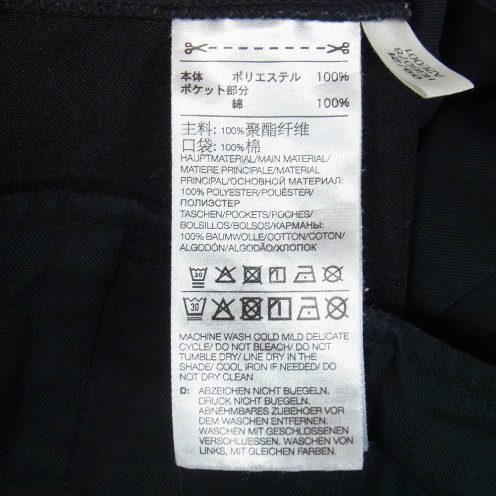 Y-3 Yohji Yamamoto ワイスリー ヨウジヤマモト 22SS HG6078 M CH1 CARGO PANTS ワイド ベルト カーゴパンツ パラシュートパンツ ブラック系 S【中古】