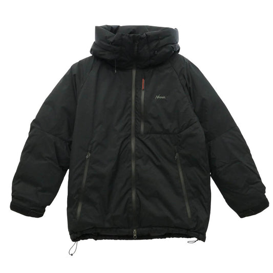 NANGA ナンガ AURORA DOWN JACKET オーロラ ダウン フード ジャケット ブラック系 M【中古】