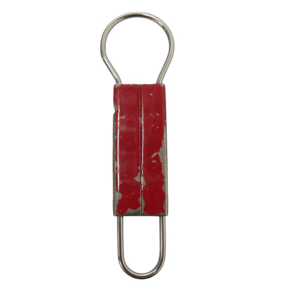 Supreme シュプリーム Clip Keychain クリップ キーチェーン レッド系 シルバー系【中古】
