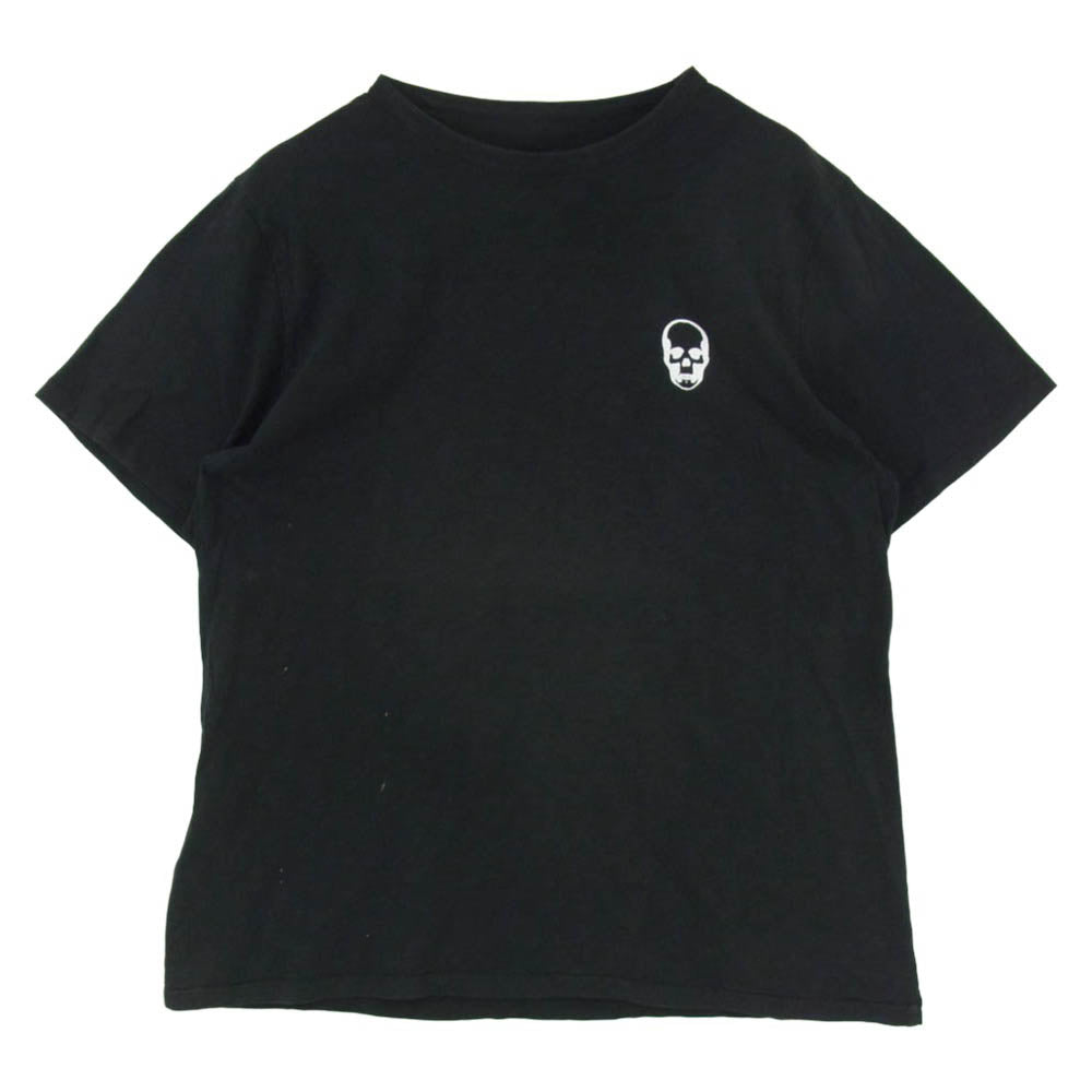 Lucien Pellat-Finet ルシアンペラフィネ スカル プリント 半袖 Tシャツ ブラック系 XXL【中古】