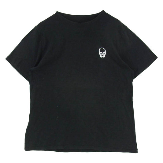Lucien Pellat-Finet ルシアンペラフィネ スカル プリント 半袖 Tシャツ ブラック系 XXL【中古】